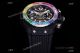 Swiss Grade 1 Hublot Big Bang Unico 7750 Chrono Watch Diamond Rainbow Bezel Rubber Strap 44mm (3)_th.jpg
